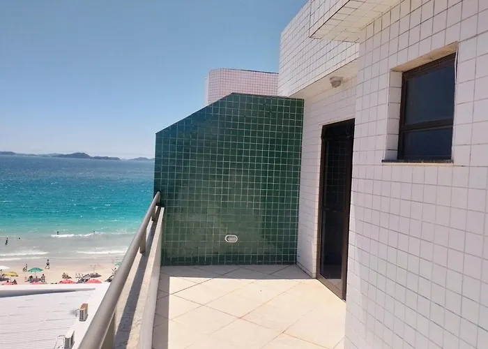 Cobertura Duplex Vista Mar Na Prainha-Churrasqueira Privativa E A Poucos Passos Da Praia! Arraial do Cabo
